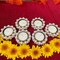 Bulk - Small Pearl Tealight Candle Holder – Festive T-light Stand for Diwali, Navratri, Christmas, Thanksgiving, Housewarming & Home Decor Centerpiece Dining Table